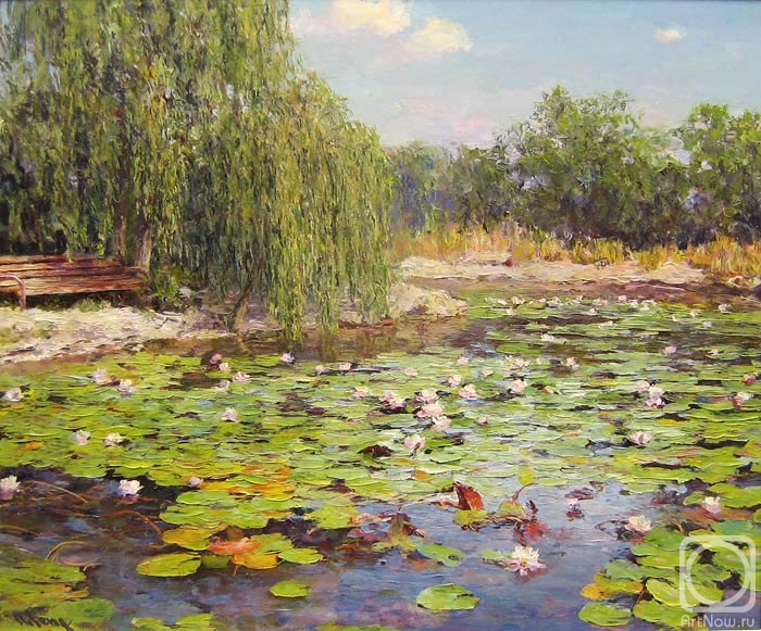 Seng Anatoliy. Blooming pond