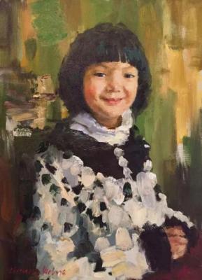 Portrait of a Chinese girl. Shevchuk Svetlana