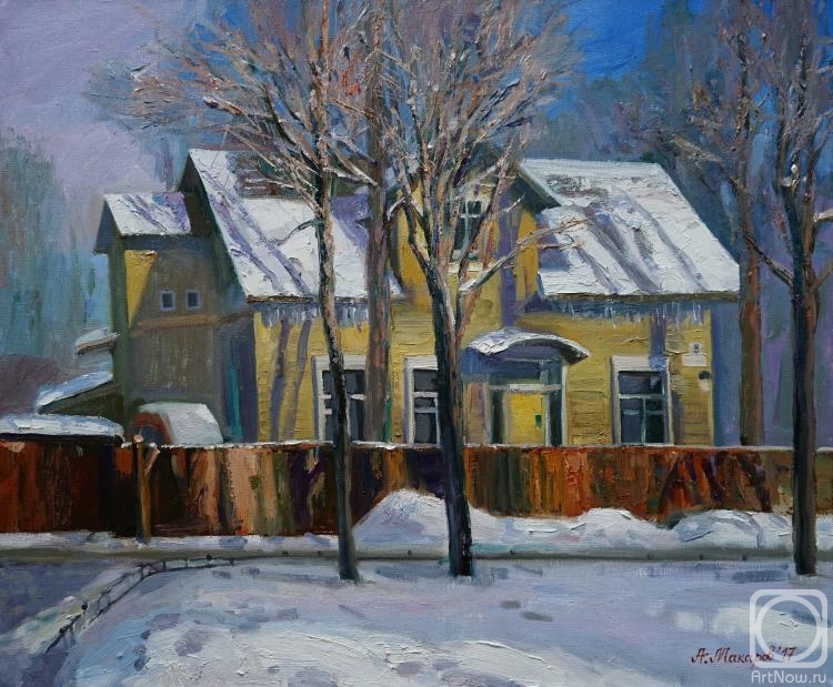 Makarov Anton. The beginning of spring. House No. 3