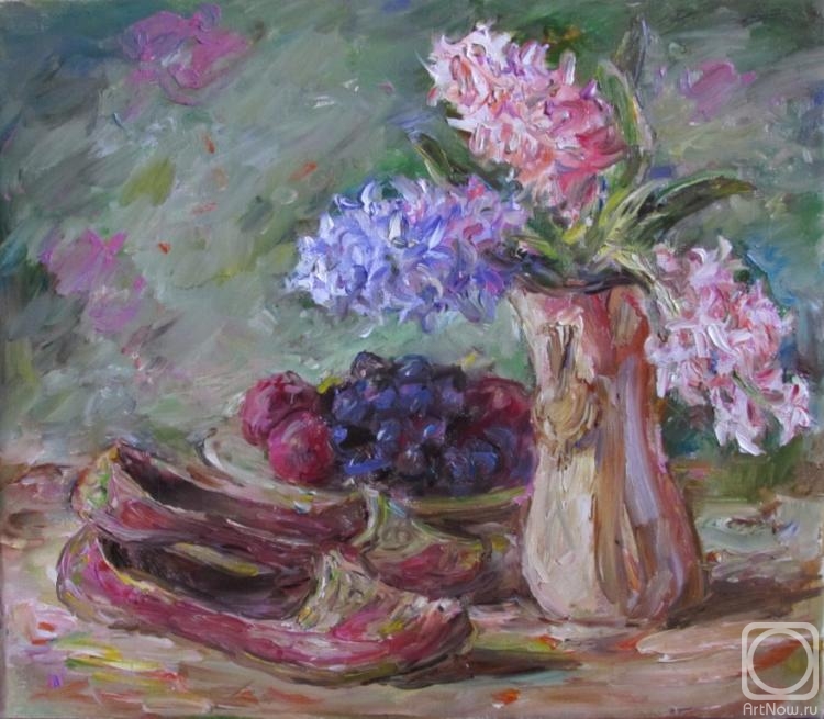 Novikova Marina. Oriental still life with shoes