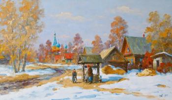 Russian Village. Alexandrovsky Alexander