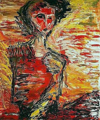 Portrait in Red. Gavrin Yurij