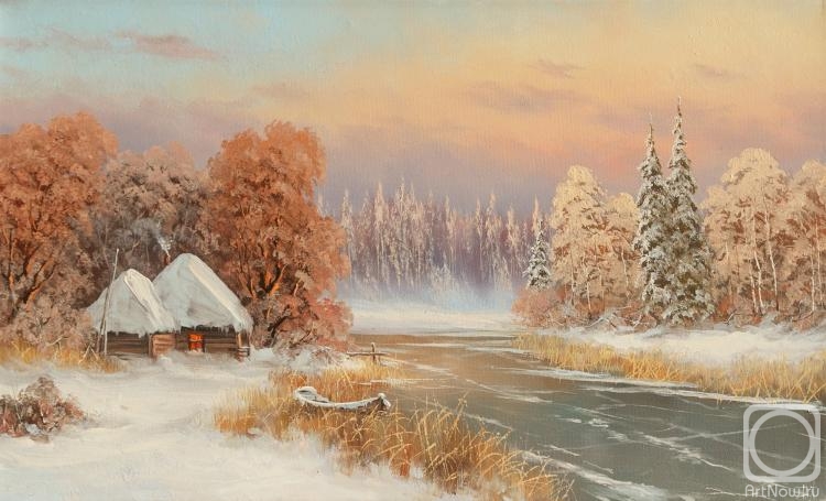 Lyamin Nikolay. Winter river