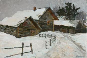 Winter day in Bugrovo (Bugrovo Village). Zhukova Juliya