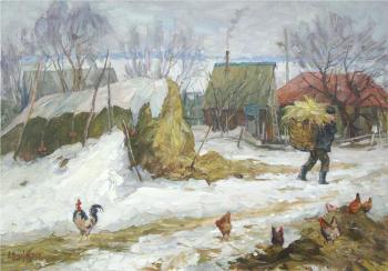 Картина «На дворе поёт весна»