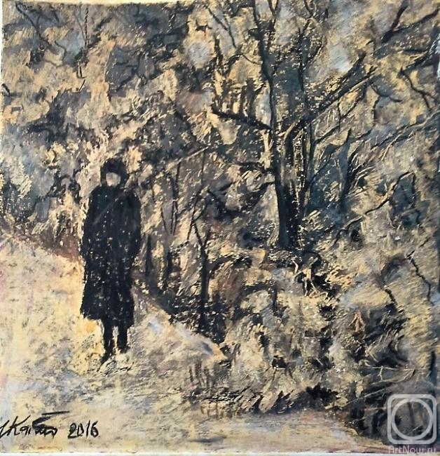 Kambarova Irina. winter walk