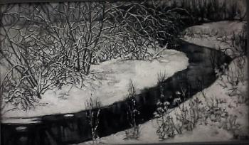 Winter Creek. Kambarova Irina