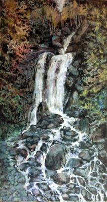 Fabulous waterfall. Kambarova Irina