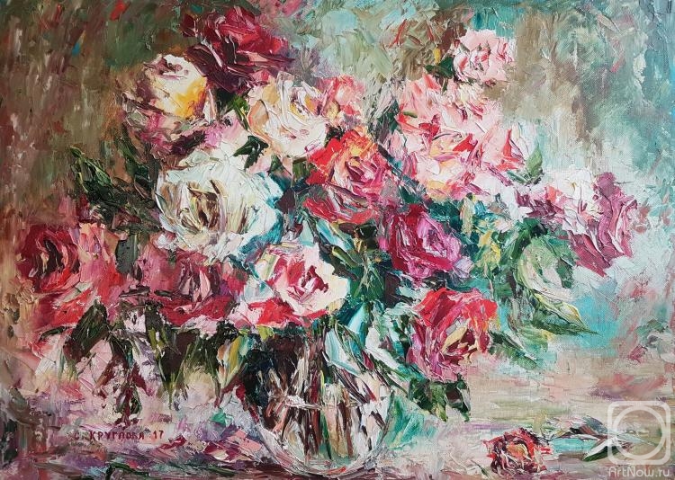 Kruglova Svetlana. Roses in spring