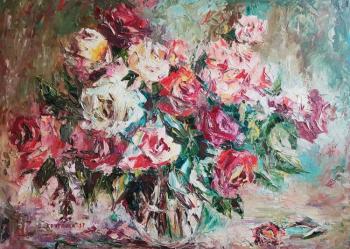Roses in spring. Kruglova Svetlana
