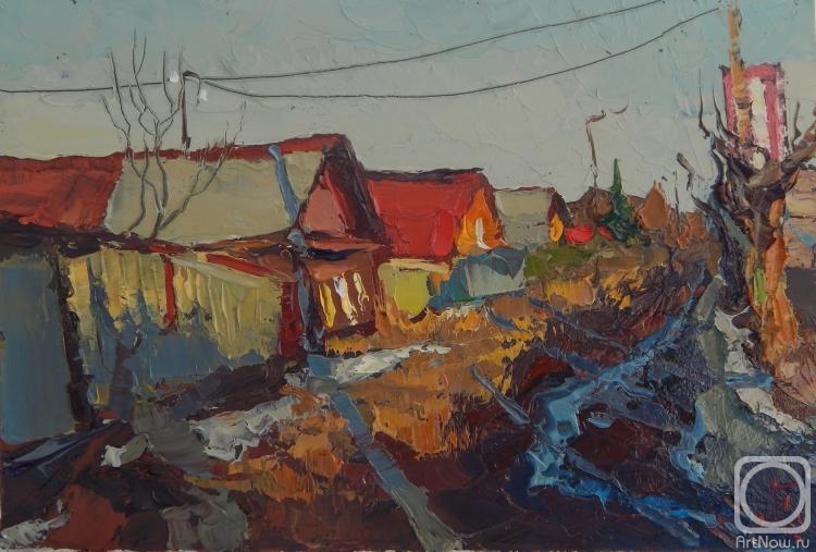 Golovchenko Alexey. The bright sun of spring