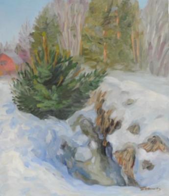 Картина «Первые проталины»