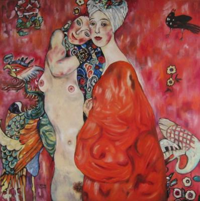 Gustav Klimt. Girlfriends (copy). Shaykina Natalia
