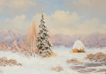 Stack. Winter. Lyamin Nikolay