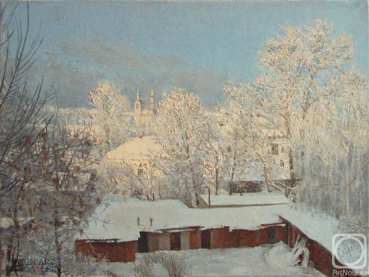 Evgrafov Sergey. Winter sun