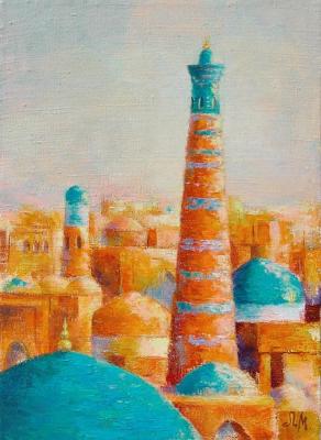 Khiva (Painting Khiva). Mineeva Lsrisa