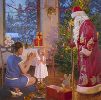 Santa Claus came. Panteleev Sergey