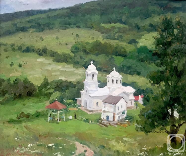 Shevchuk Vasiliy. Crimea, the village of Laki. Church of St. Luke