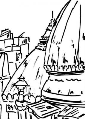 Hindu temples at Bodh Gaya