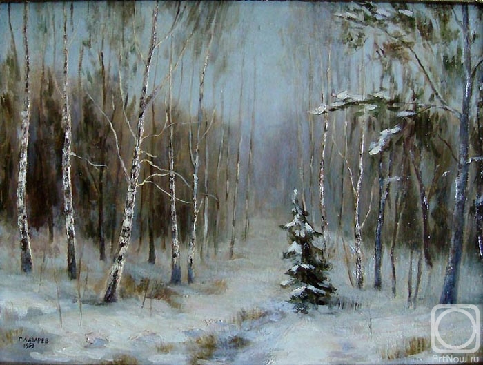 Lazarev Georgiy. After the snow-fall
