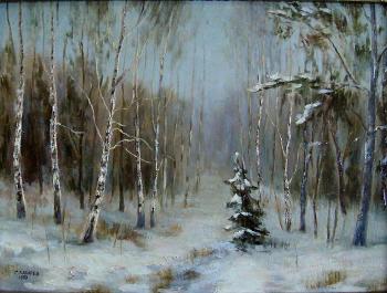 After the snow-fall. Lazarev Georgiy