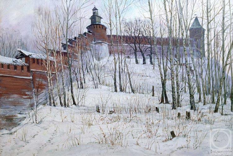Loukianov Victor. Wall of the Nizhni Novgorod Kremlin