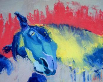 Blue Horse's Dream. Julkova Victoria