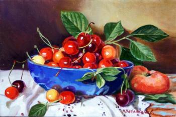 Sweet cherries (A Sweet Cherry). Vaveykina Svetlana