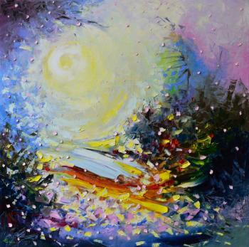 The concept of Spring snow