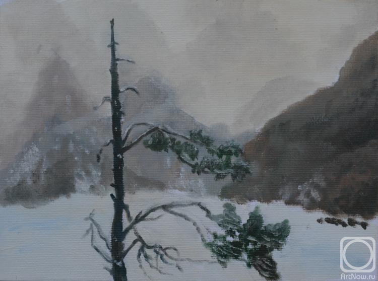 Klenov Andrei. Fog in the mountains