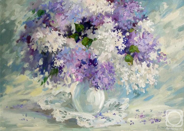 Gerasimova Natalia. Lilac bouquet