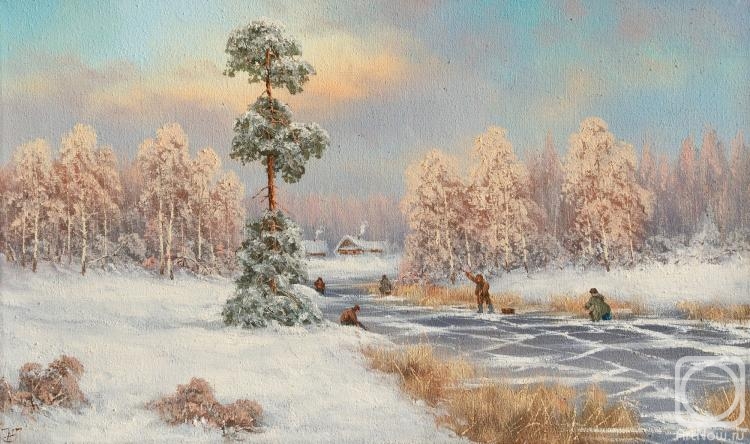 Lyamin Nikolay. Winter fishing