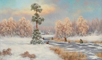 Winter fishing. Lyamin Nikolay