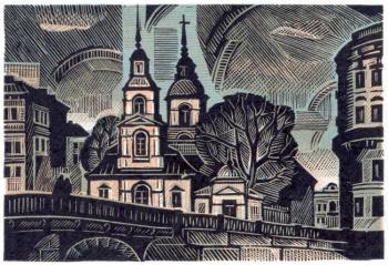 Belinsky Street. Church of Simeon and Anna. kofanov Nikolay