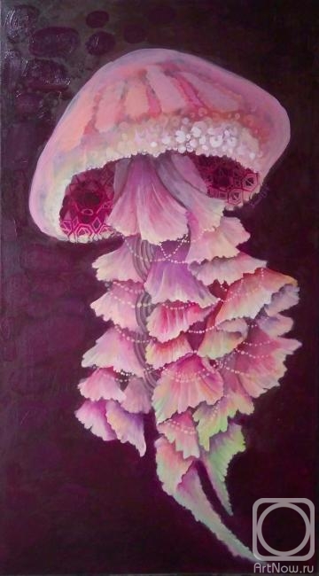 Panchenko Eva. Pink jellyfish