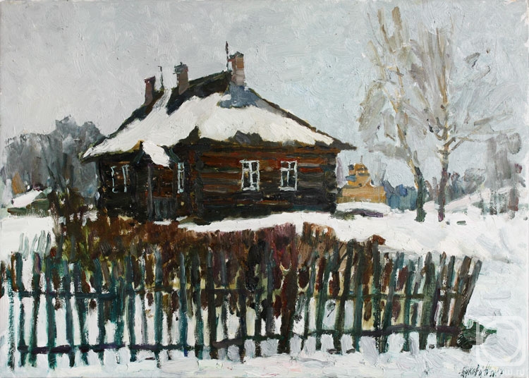 Zhukova Juliya. Winter in Trigorskoye