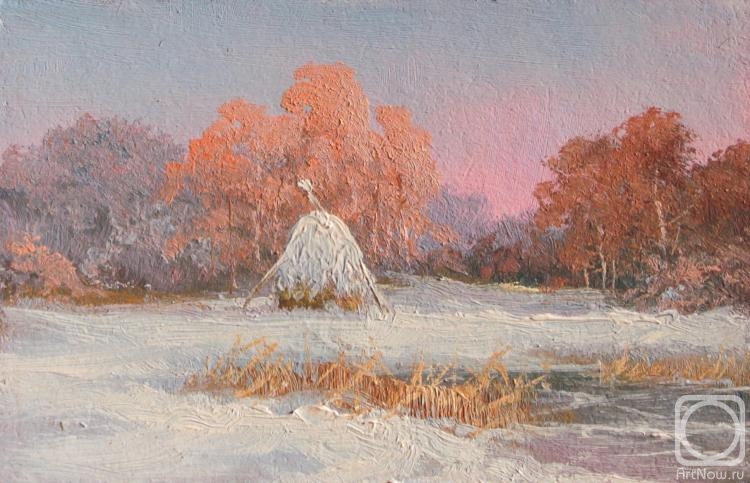 Lyamin Nikolay. Winter, stack