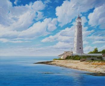 Landscape with lighthouse