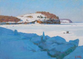 Картина «День зимней рыбалки»