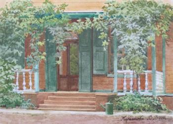 Porch of the estate of L.N.Tolstoy