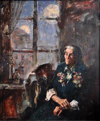 Portrait of a veteran. Biryukova Lyudmila