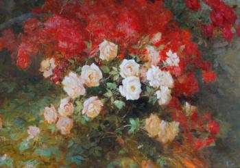 Komarov Nickolay Parfenovich. Roses