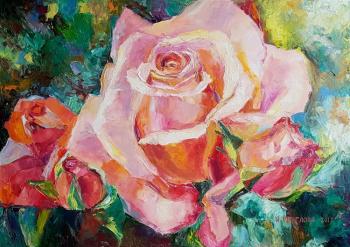 rose flower. Kruglova Irina