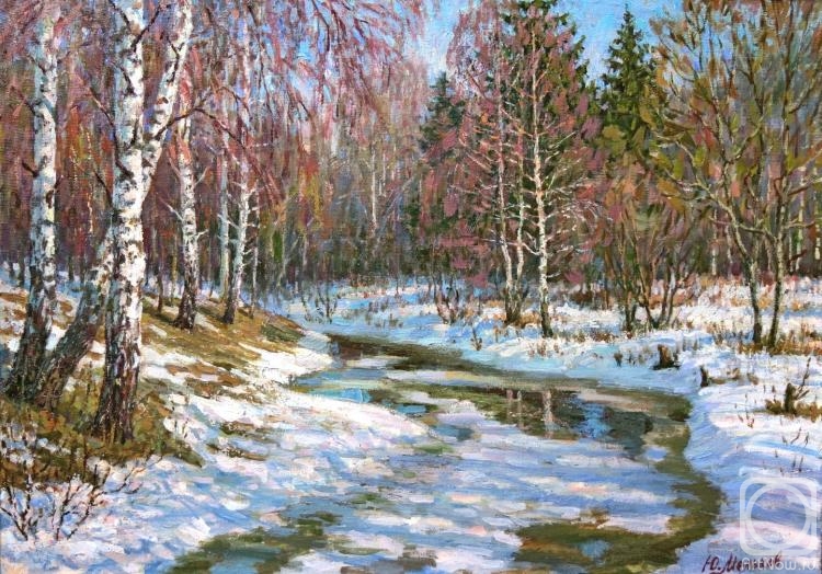 Melikov Yury. Spring in the forest