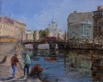 Near Alarchin bridge. Griboedova channel. Solovev Alexey