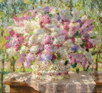 Zundalev Viktor Michaylovich. Bouquet of lilac