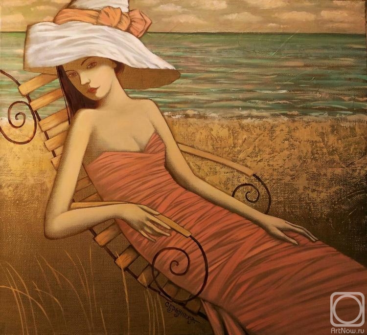 Serjantova Olesja. Lady by the sea