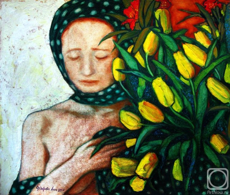 Fedorova Anna. Yellow tulips