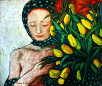Yellow tulips. Fedorova Anna
