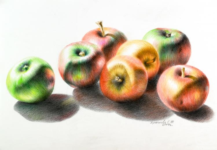 Khrapkova Svetlana. Apples